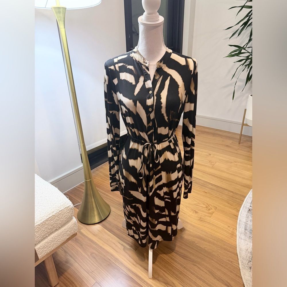 Calvin Klein animal print dress size small